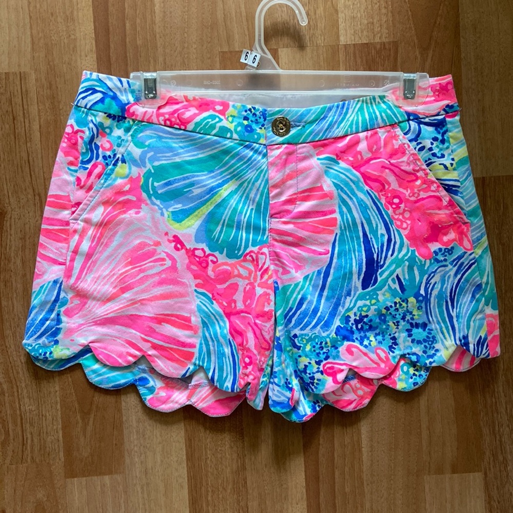 Lilly Pulitzer Buttercup shorts size 0